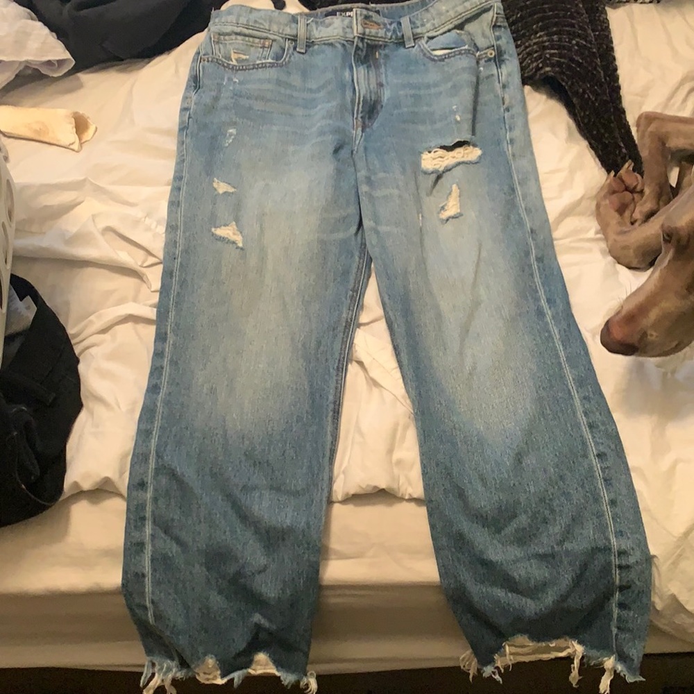 Express straight jeans